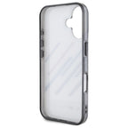 BMW Motorsport dėklas iPhone 16 Plus – pilkas
