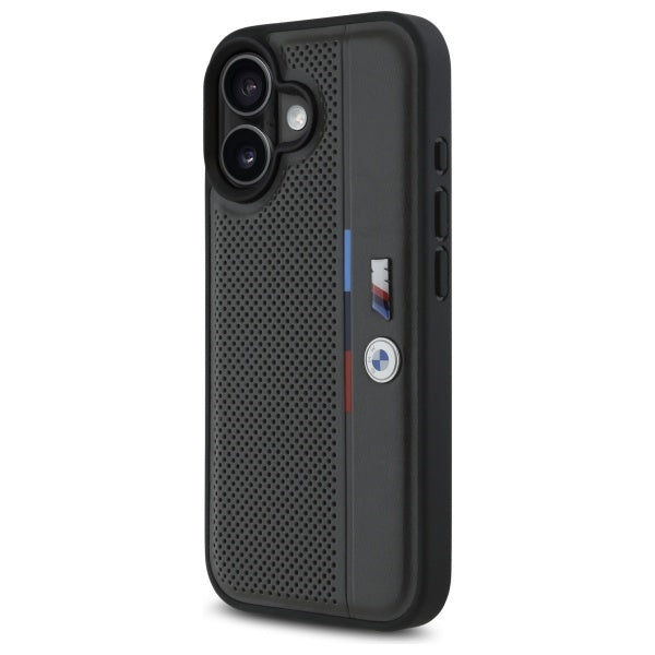 BMW M Perforated dėklas iPhone 16 – antracitas