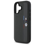 BMW M Perforated dėklas iPhone 16 – antracitas