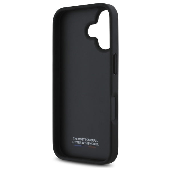 BMW M Perforated dėklas iPhone 16 – antracitas