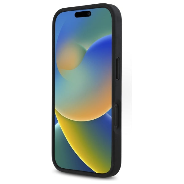 BMW M perforuotas dėklas iPhone 16 – juodas