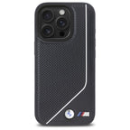 BMW MagSafe dėklas iPhone 16 Pro – juodas