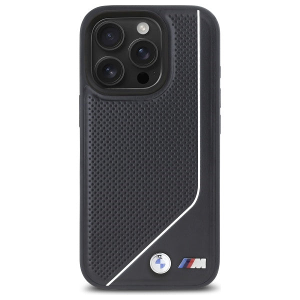 BMW MagSafe dėklas iPhone 16 Pro – juodas