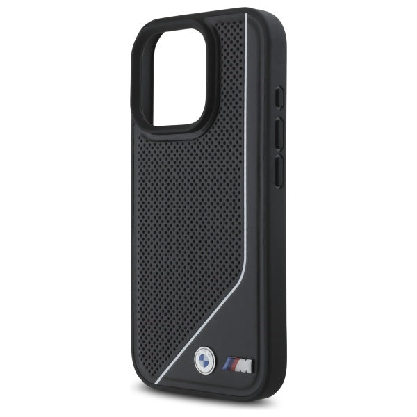 BMW MagSafe dėklas iPhone 16 Pro – juodas