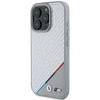BMW MagSafe dėklas iPhone 16 Pro – pilkas