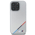 BMW MagSafe dėklas iPhone 16 Pro – pilkas