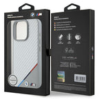 BMW MagSafe dėklas iPhone 16 Pro – pilkas