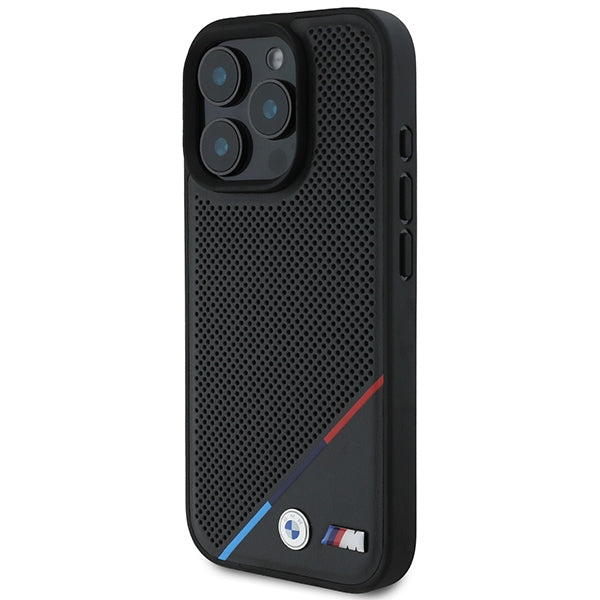 BMW MagSafe dėklas iPhone 16 Pro – juodas