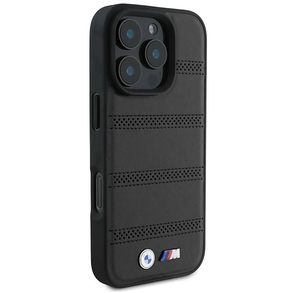 BMW M MagSafe dėklas iPhone 16 Pro – juodas
