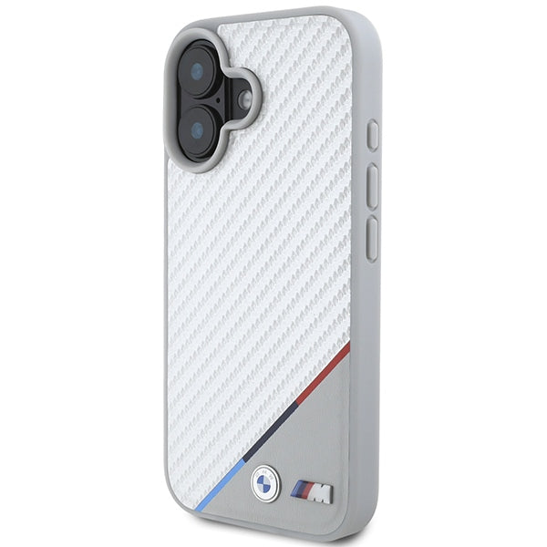 BMW MagSafe dėklas iPhone 16 6.1" – pilkas