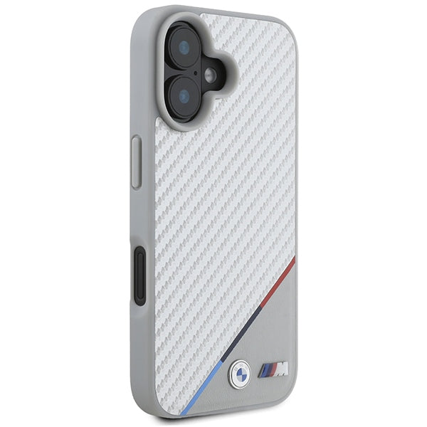 BMW MagSafe dėklas iPhone 16 6.1" – pilkas