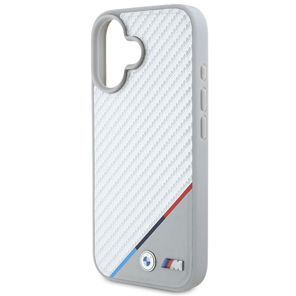 BMW MagSafe dėklas iPhone 16 6.1" – pilkas