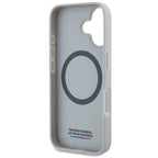 BMW MagSafe dėklas iPhone 16 6.1" – pilkas