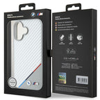 BMW MagSafe dėklas iPhone 16 6.1" – pilkas