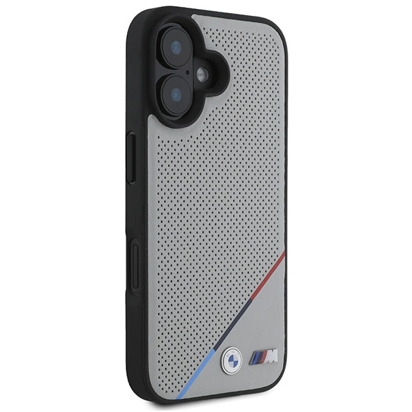 BMW M MagSafe dėklas iPhone 16 – pilkas