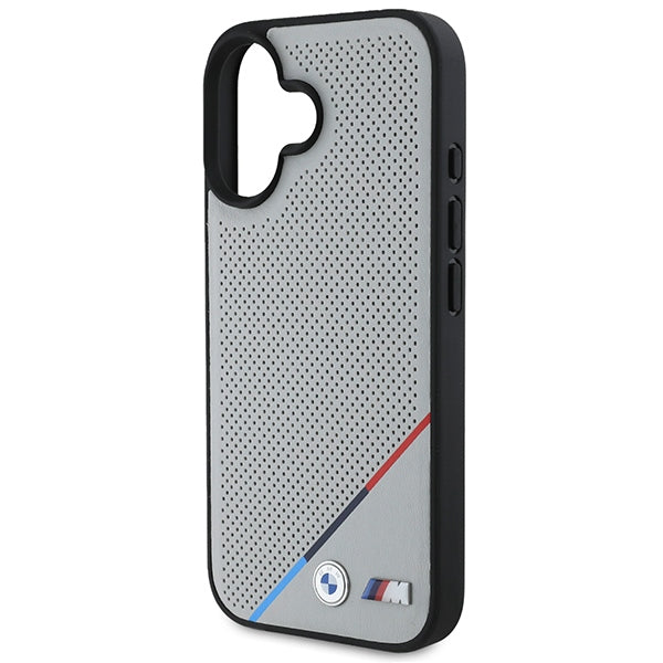BMW M MagSafe dėklas iPhone 16 – pilkas