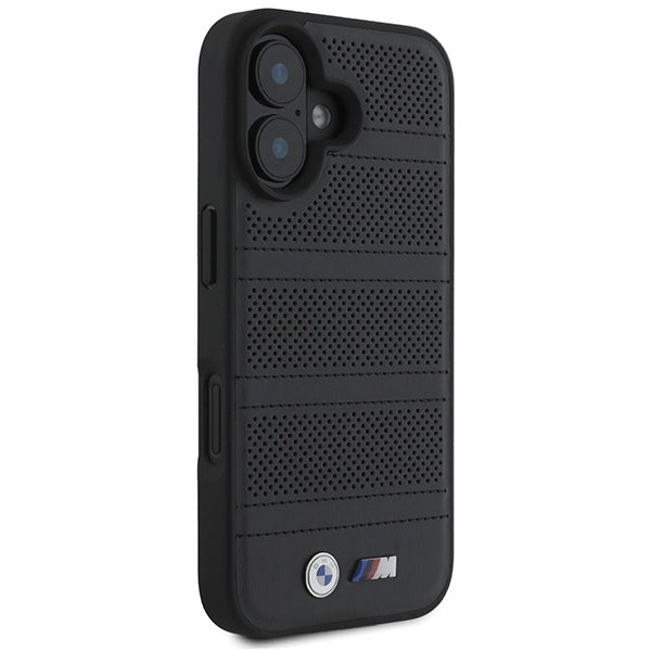 BMW M MagSafe dėklas iPhone 16 (6,1″) – juodas