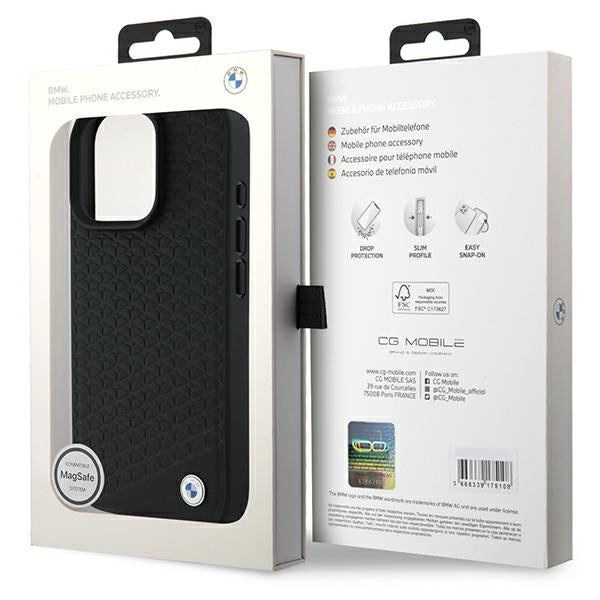 BMW odinis MagSafe dėklas iPhone 16 Pro Max – juodas -- iPhone 16 Pro Max