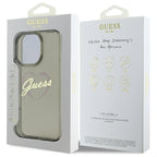 Guess IML Heart dėklas iPhone 16 Pro – juodas -- iPhone 16 Pro