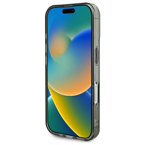 Guess IML Heart dėklas iPhone 16 Plus – juodas -- iPhone 16 Plus
