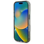Guess IML Heart dėklas iPhone 16 Plus – juodas -- iPhone 16 Plus