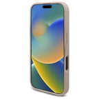 Guess New 4G Triangle dėklas iPhone 16 – baltas