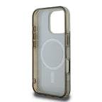 Guess MagSafe dėklas iPhone 16 Pro – rudas