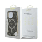 Guess MagSafe dėklas iPhone 16 Pro – rudas