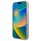 Guess MagSafe dėklas iPhone 16 Pro – mėlynas