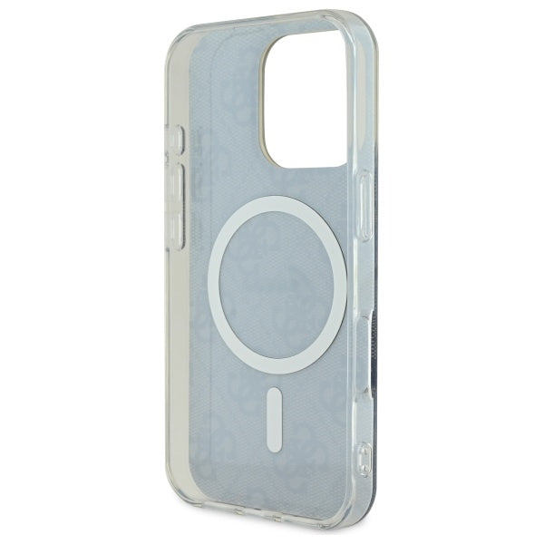 Guess MagSafe dėklas iPhone 16 Pro – juodas