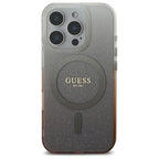 Guess MagSafe dėklas iPhone 16 Pro – rudas