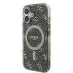 Guess MagSafe dėklas iPhone 16 Plus – rudas