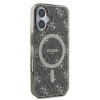 Guess MagSafe dėklas iPhone 16 Plus – rudas