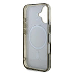 Guess MagSafe dėklas iPhone 16 Plus – rudas