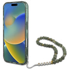 Guess MagSafe dėklas iPhone 16 Plus – žalias