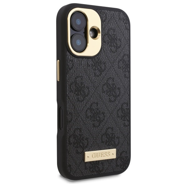 Guess MagSafe dėklas iPhone 16 Plus – juodas