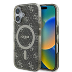 Guess MagSafe dėklas iPhone 16 – rudas