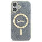 Guess IML 4G MagSafe dėklas iPhone 16 – mėlynas