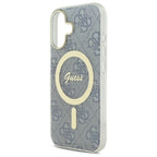 Guess IML 4G MagSafe dėklas iPhone 16 – mėlynas