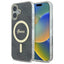 Guess IML 4G MagSafe dėklas iPhone 16 – juodas