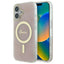 Guess IML 4G MagSafe dėklas iPhone 16 – rožinis