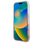Guess MagSafe dėklas iPhone 16 – rožinis