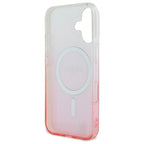 Guess MagSafe dėklas iPhone 16 – rožinis