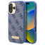 Guess MagSafe dėklas iPhone 16 – mėlynas