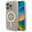 Guess MagSafe dėklas iPhone 16 Pro Max – rožinis