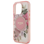 Guess MagSafe dėklas iPhone 16 Pro Max – rožinis