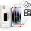 Tech-Protect Supreme stiklo rinkinys iPhone 16 Pro Max – skaidrus (3 vnt.) -- iPhone 16 Pro Max