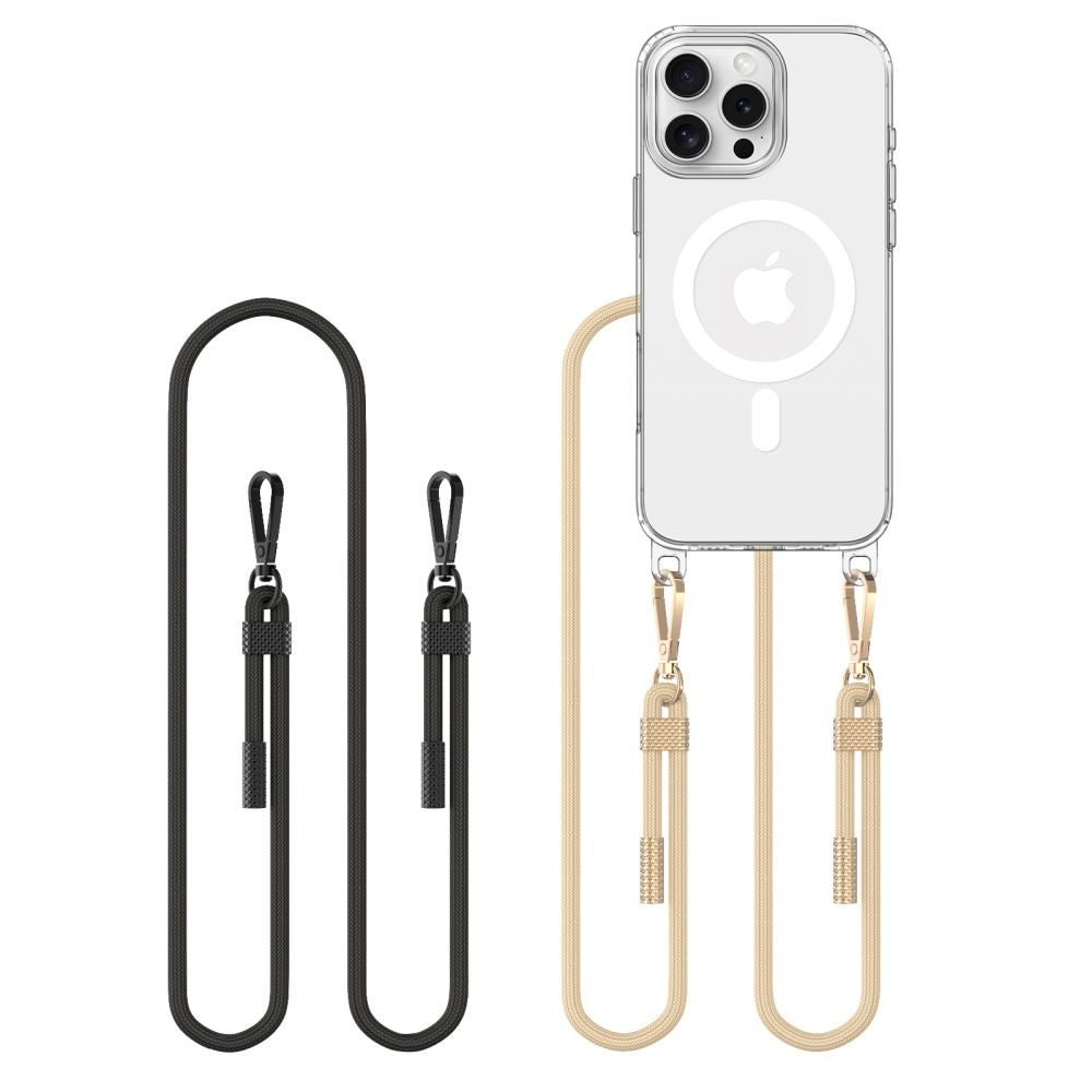 Tech-Protect FlexAir Chain MagSafe dėklas iPhone 16 Pro Max – skaidrus -- iPhone 16 Pro Max