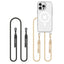 Tech-Protect FlexAir Chain MagSafe dėklas iPhone 16 Pro Max – skaidrus -- iPhone 16 Pro Max