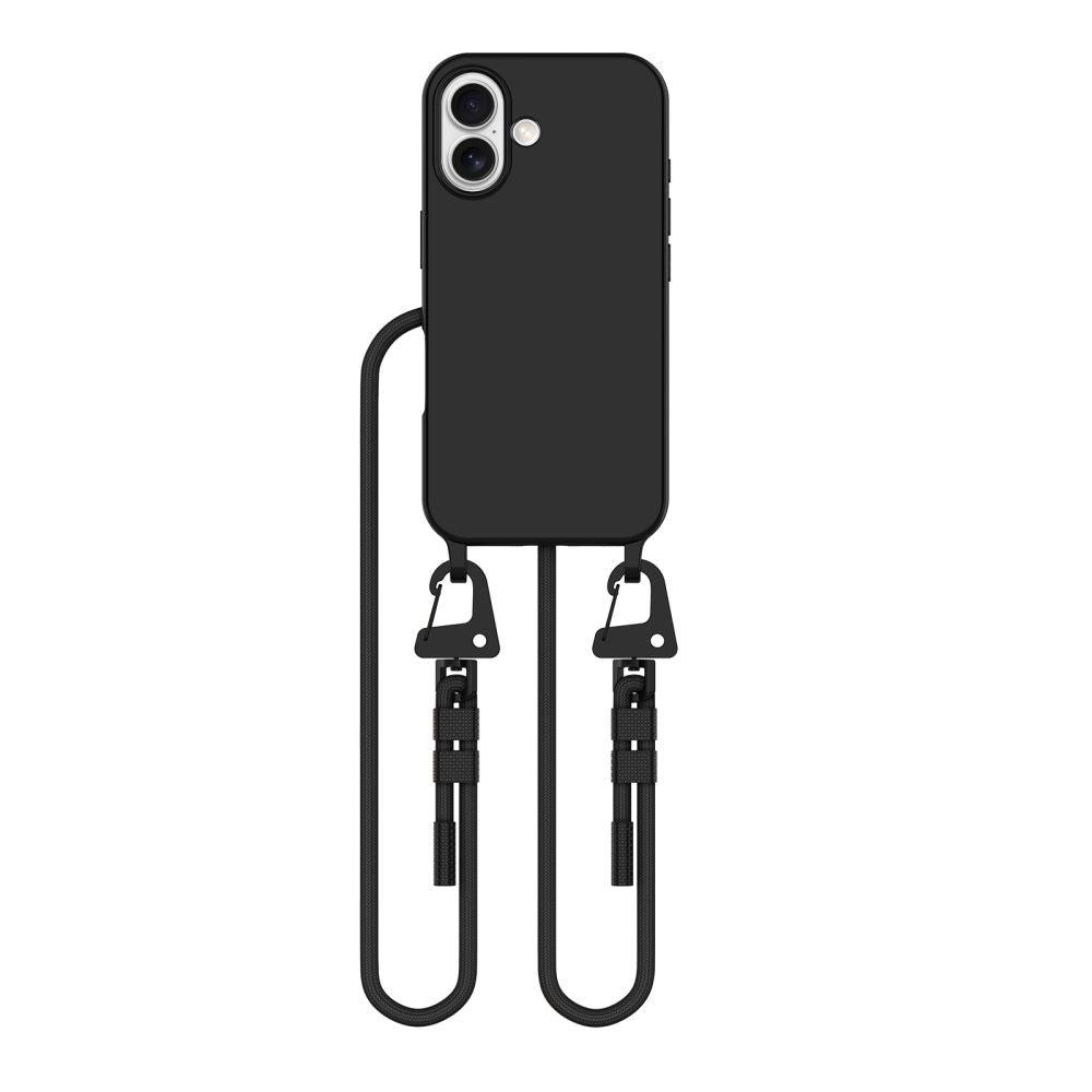Tech-Protect MagNecklace MagSafe dėklas iPhone 16 – juodas -- iPhone 16